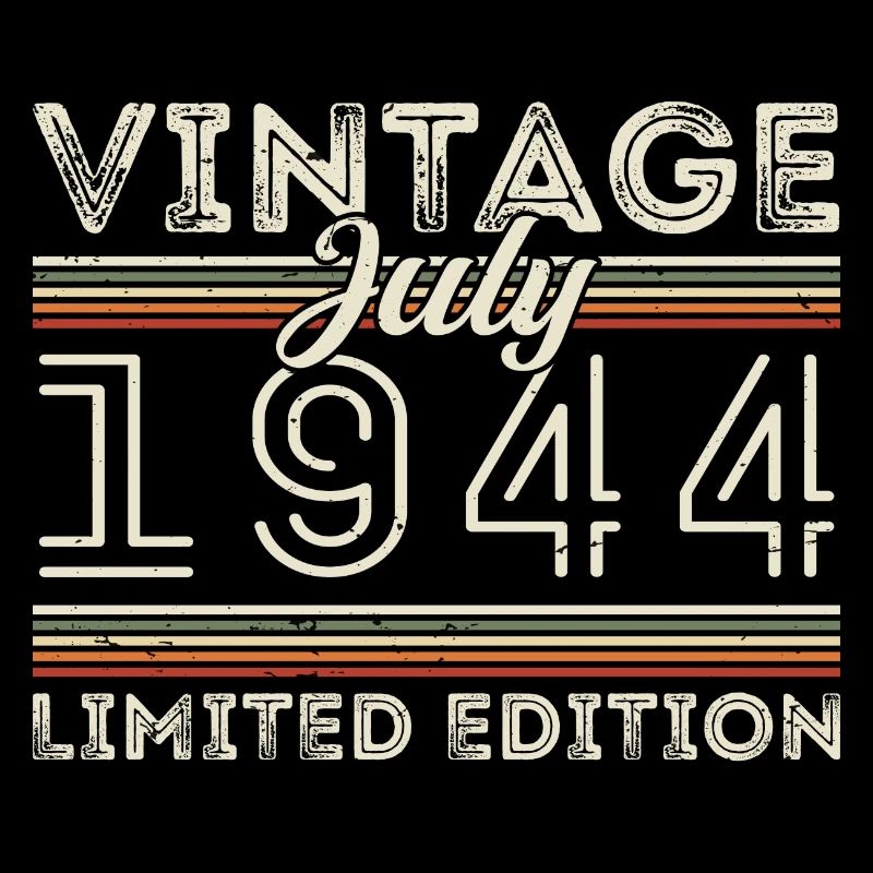 Juli 1944 Juli Geburtstagsgeschenk Juli 1944