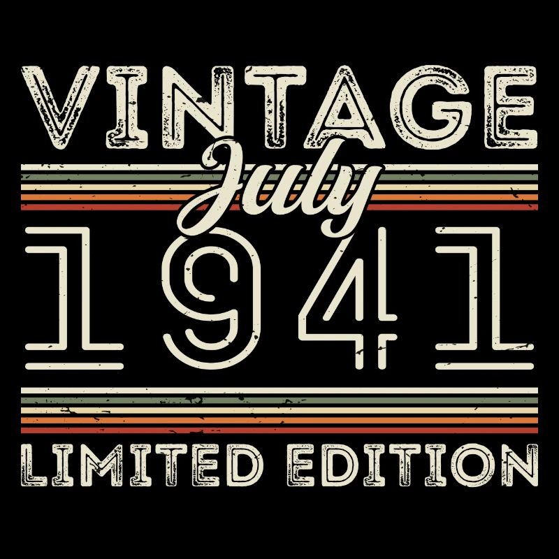 Juli 1941 Juli Geburtstagsgeschenk Juli 1941