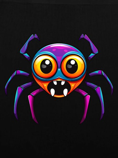 Süße Halloween Spinne