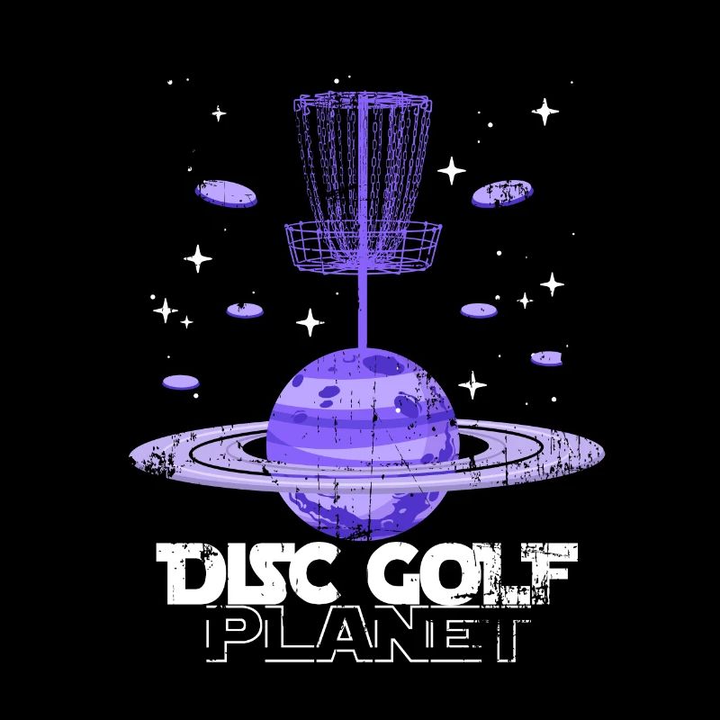 Disc golf planet star gift