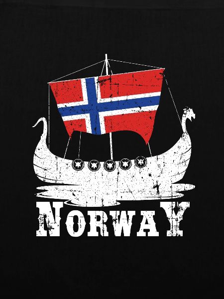 Norwegen Boot Wikinger