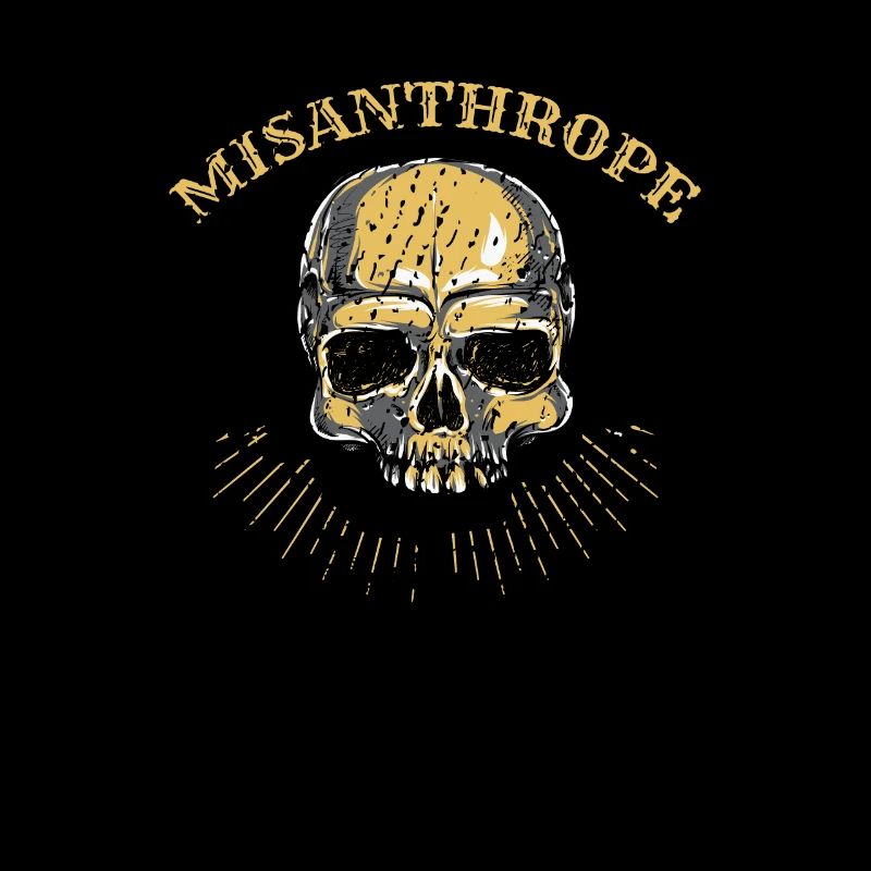 Schädel Misanthrop