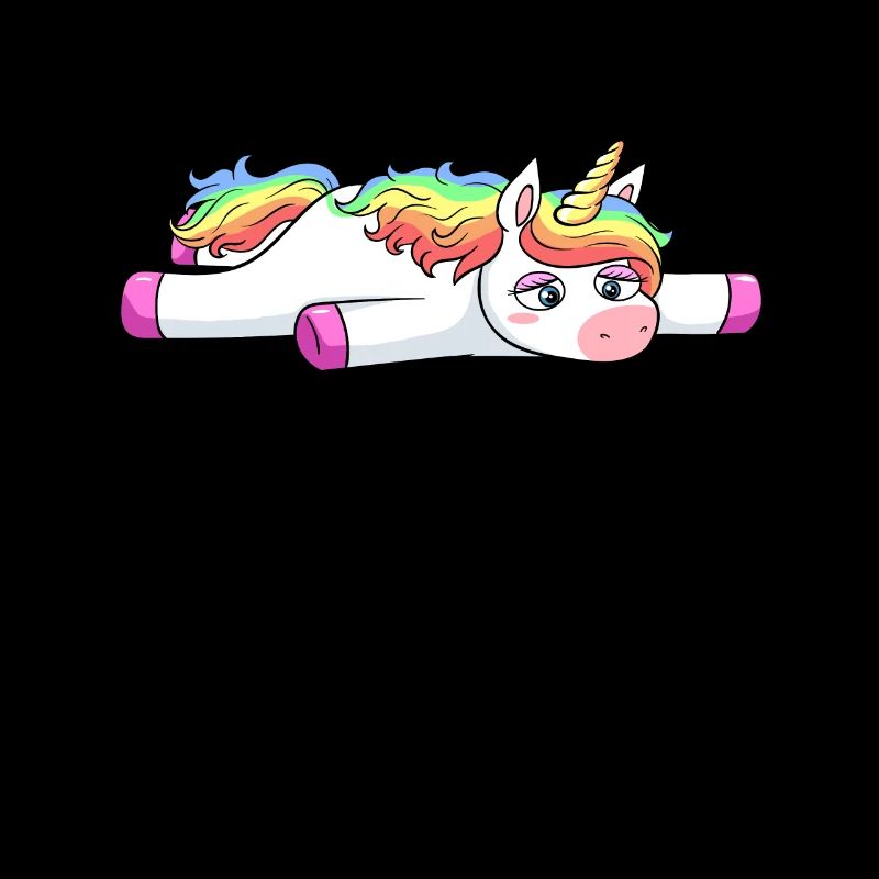 Müdes Einhorn KO Platt