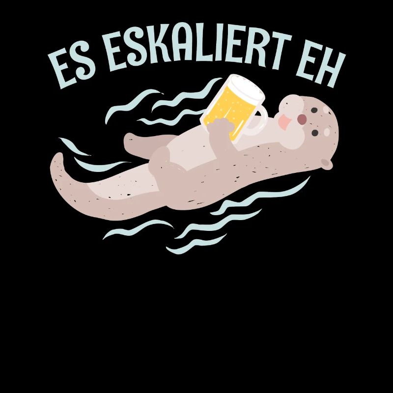 Otter Geschenk mit Süße Otter