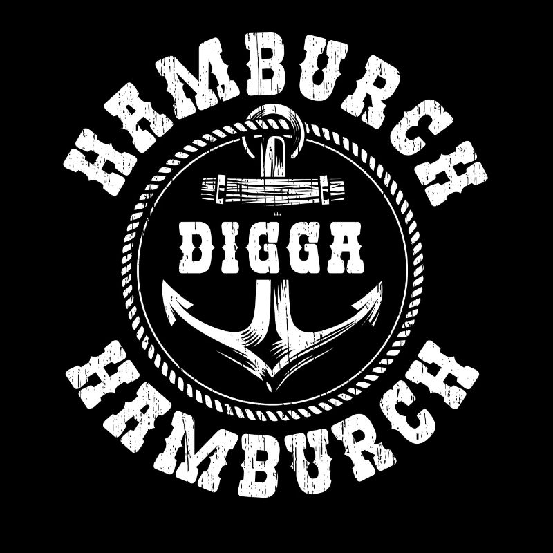 Hamburg Moin Digga Norddeutsch Hamburger Geschenk