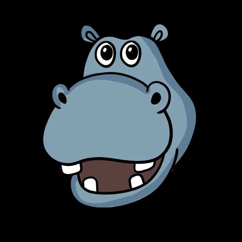 Hippopotames tête
