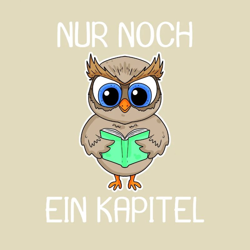 Eule Lesen Buch Bücher