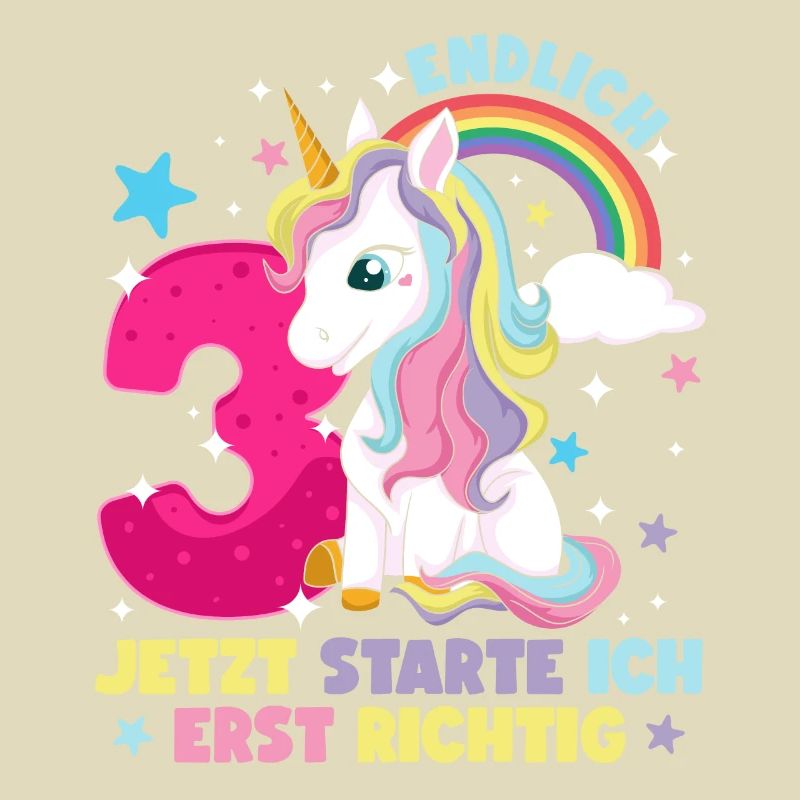 3. Geburtstag Mädchen kleid deko ich bin endlich 3