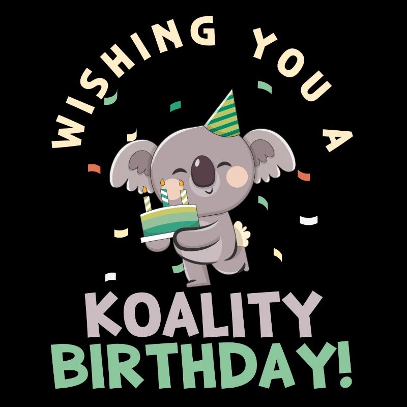 Je vous souhaite un anniversaire Koality Anniversaire Koala