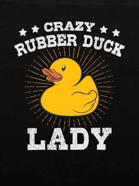 Rubber Duck Lady Quietscheente