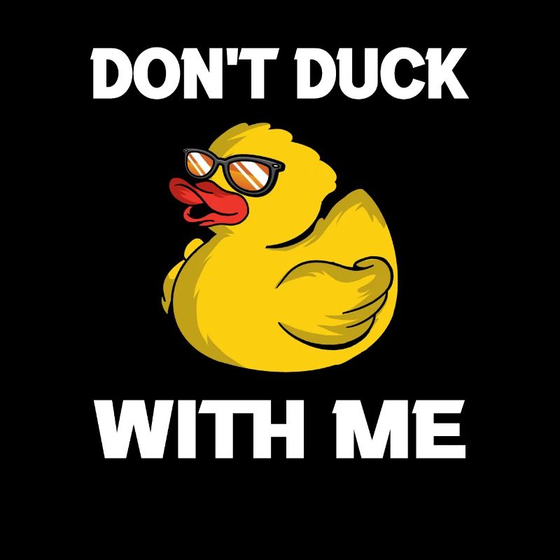 Ne canardez pas avec moi Sarcasme de canard