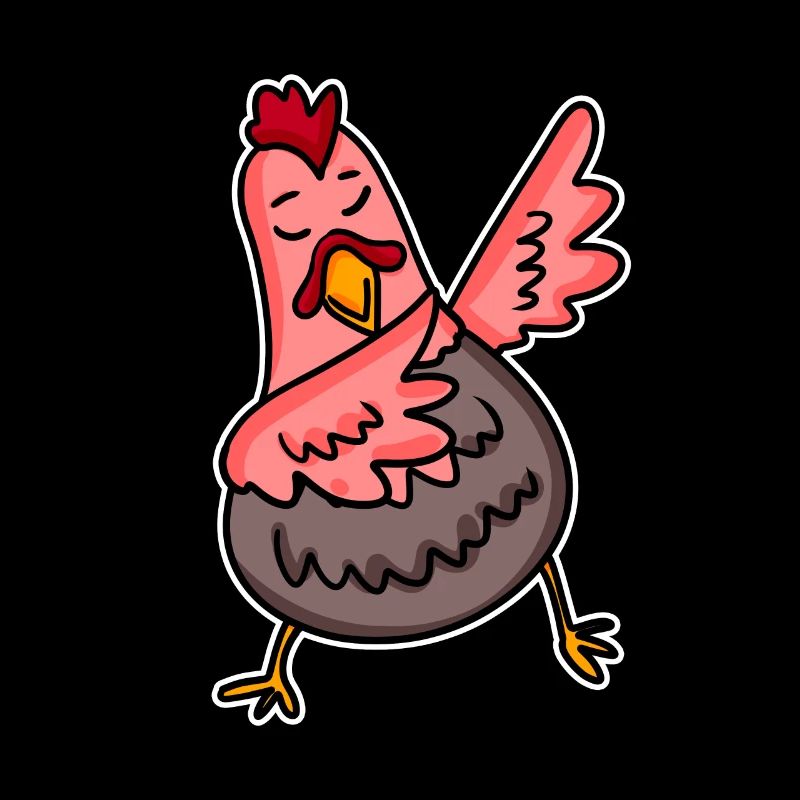 Dabbing Dab Poulet
