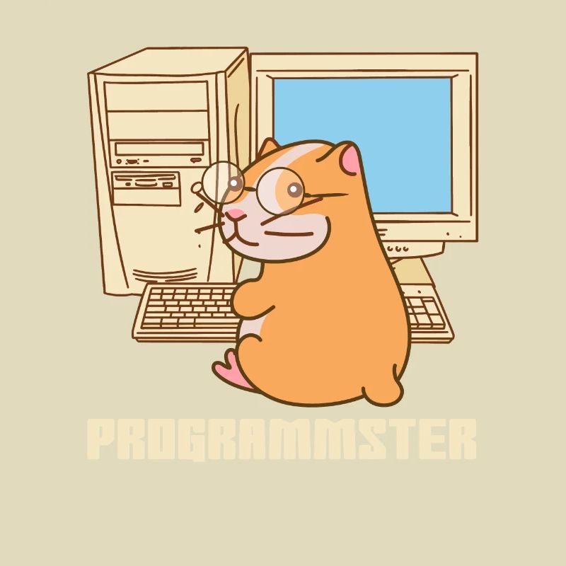 Hamster Programmierer Wortspiel Programmer Rodent