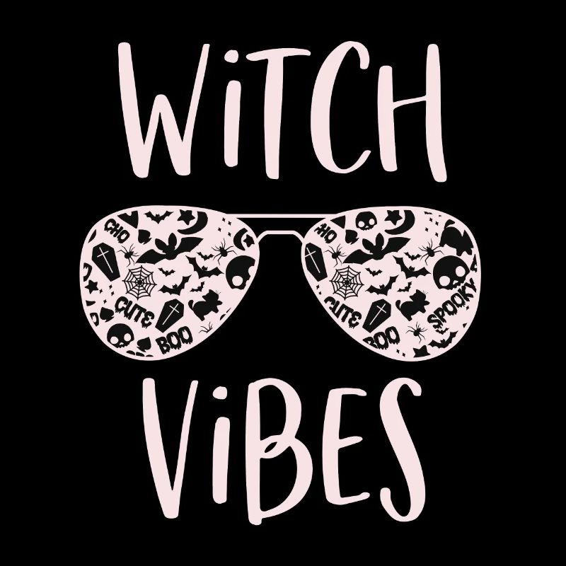 Witch Vibes Cute Funny Mystical Spooky Halloween