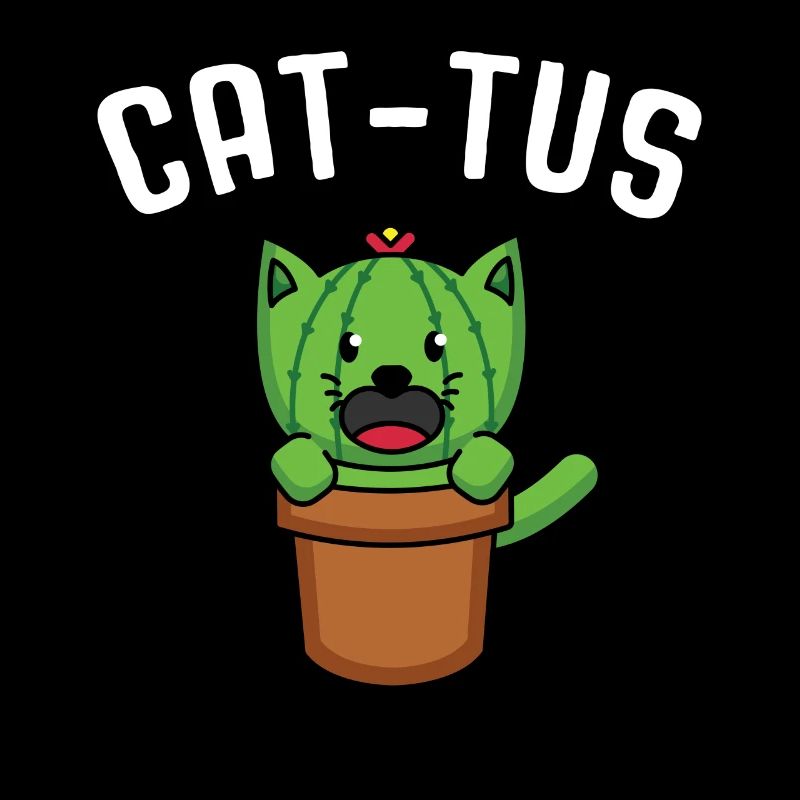 Kawaii Cactus Cat Succulent Kittens