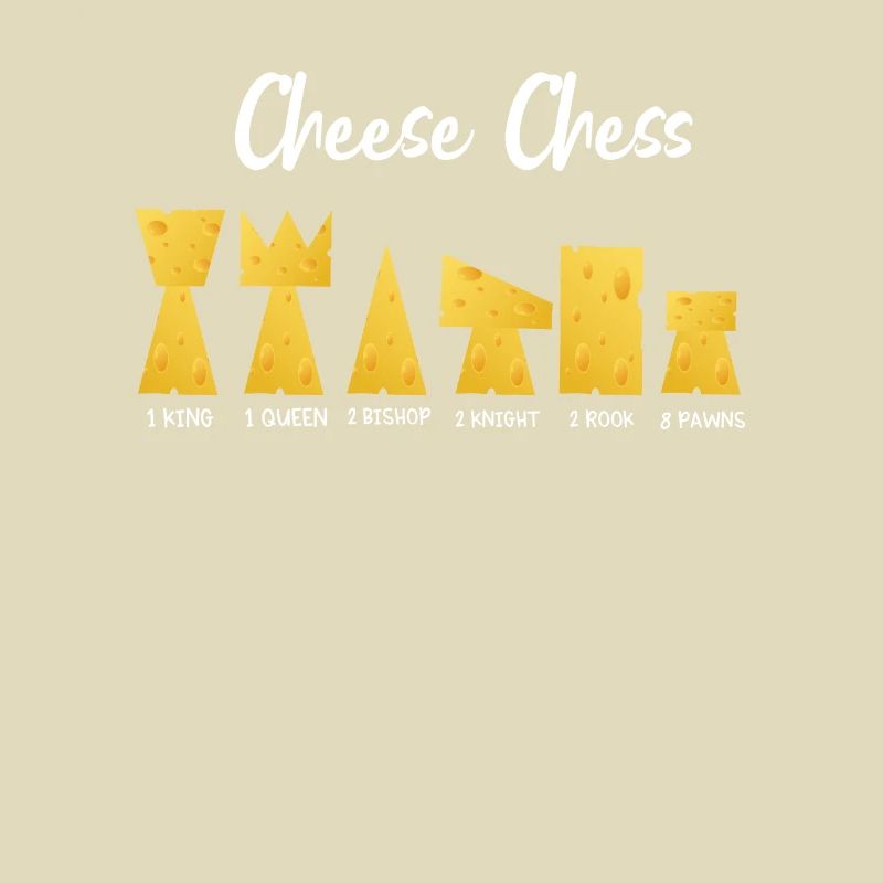 Cheese Chess Chess Pieces Cheese Chess Player