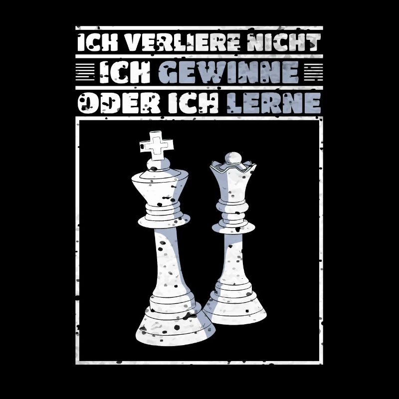 Schach Verliere Nicht Gewinne Oder Lerne Geschenk