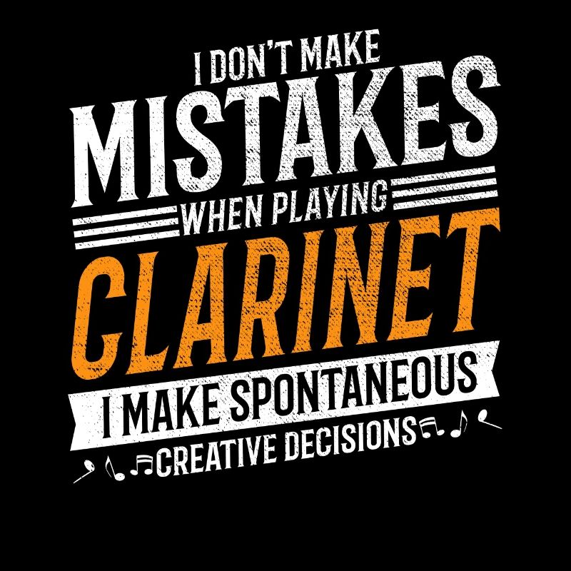 Clarinette Mélomane Créatif Clarinettiste