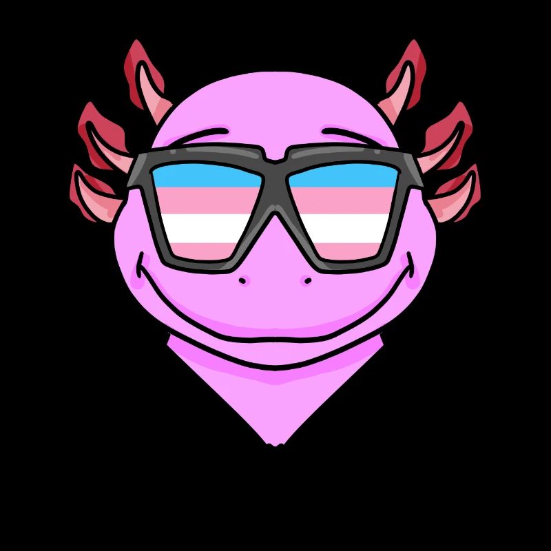 Transgender Transsexual Axolotl Gift