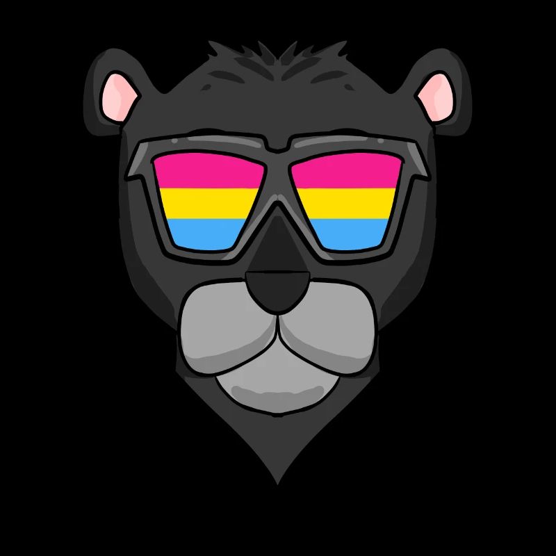 Pansexual Panter - Panter with glasses