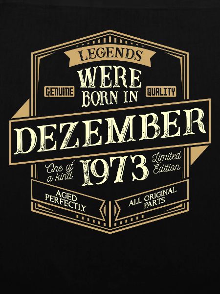 December 1973 Birthday Man