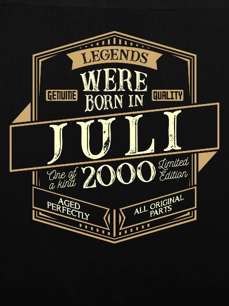 July 2000 Birthday Man