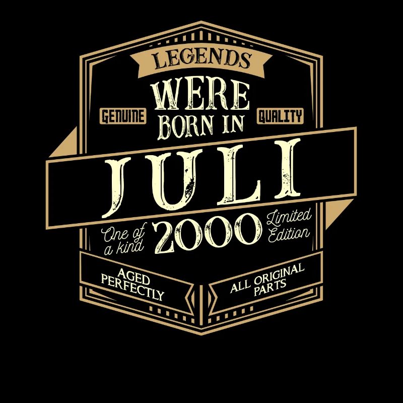 Juli 2000 Geburtstag Mann