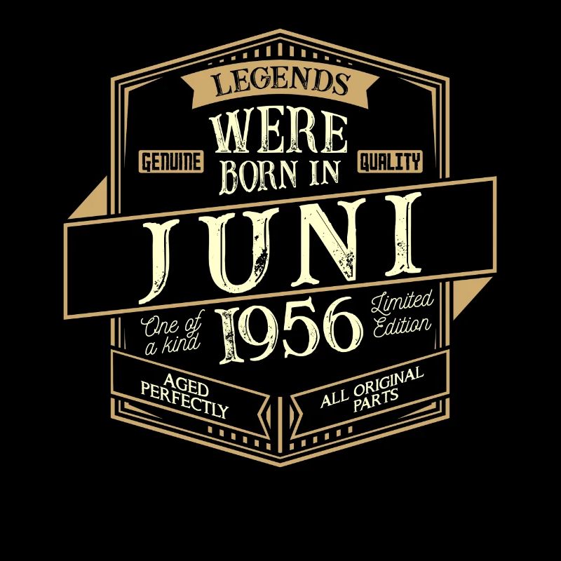 Juni 1956 Geburtstag Mann