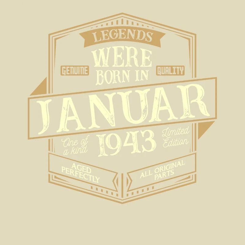 Januar 1943 Geburtstag Mann