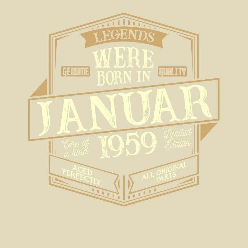 Januar 1959 Geburtstag Mann