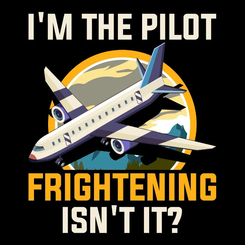 Ich Bin Pilot - Flugkaptiän Passagierflugzeug
