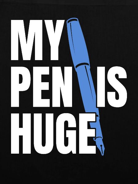 Mein Stift ist riesig