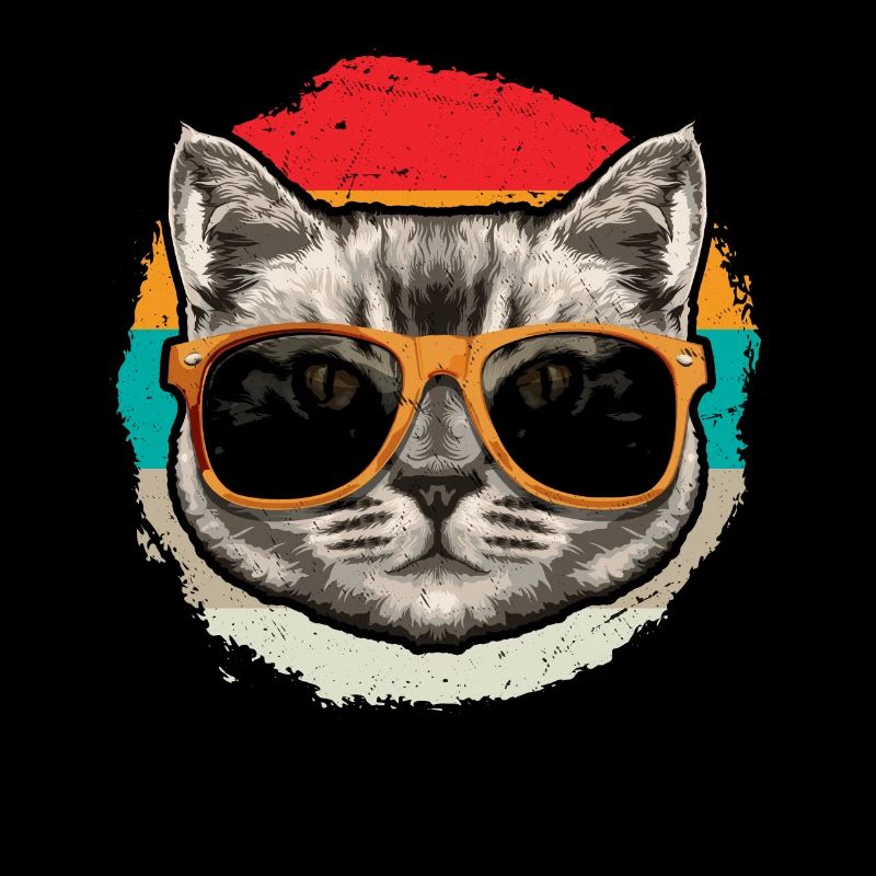 Lunettes de soleil Cat Retro Kitten