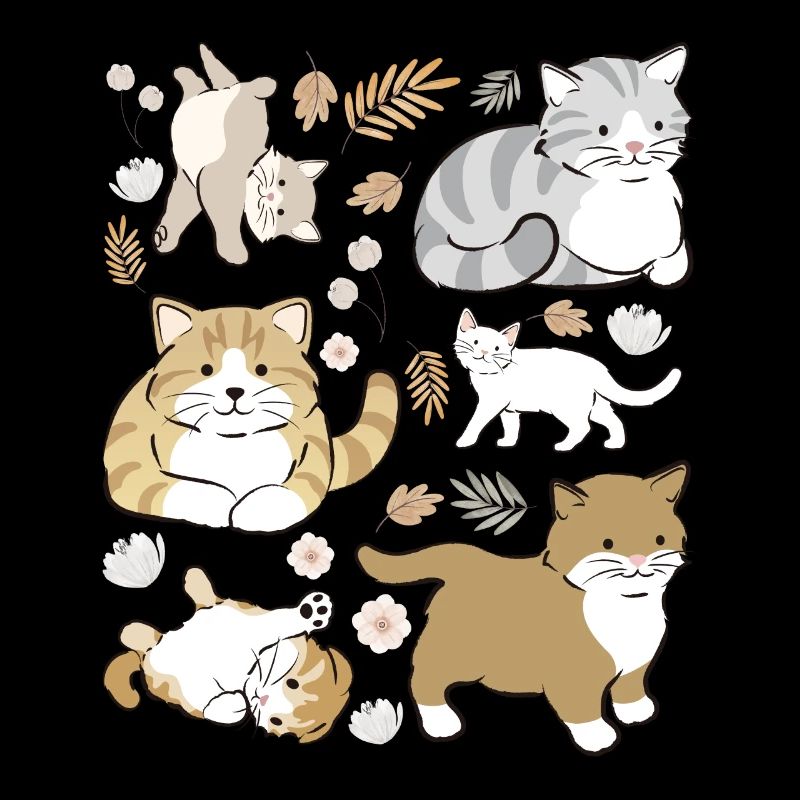 Chatons espiègles mignons