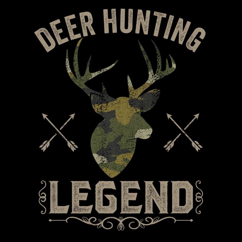 Hirschjagd Legende Rotwild Jäger Jagd Hirschgeweih