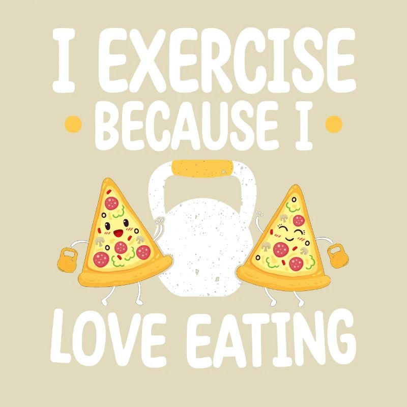 Kettlebell Pizza Exercice parce que j’adore manger