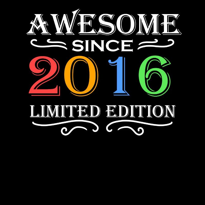 2016 - Né 2016 - Année de naissance 2016