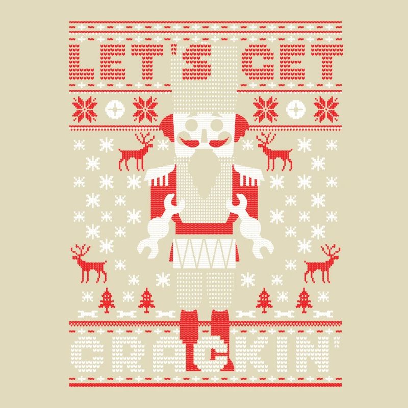 Let's Get Crackin Funny Nutcracker Ballet Ugly
