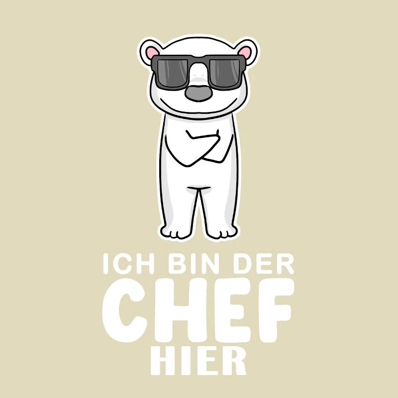 Cool Eisbär Chef Spruch