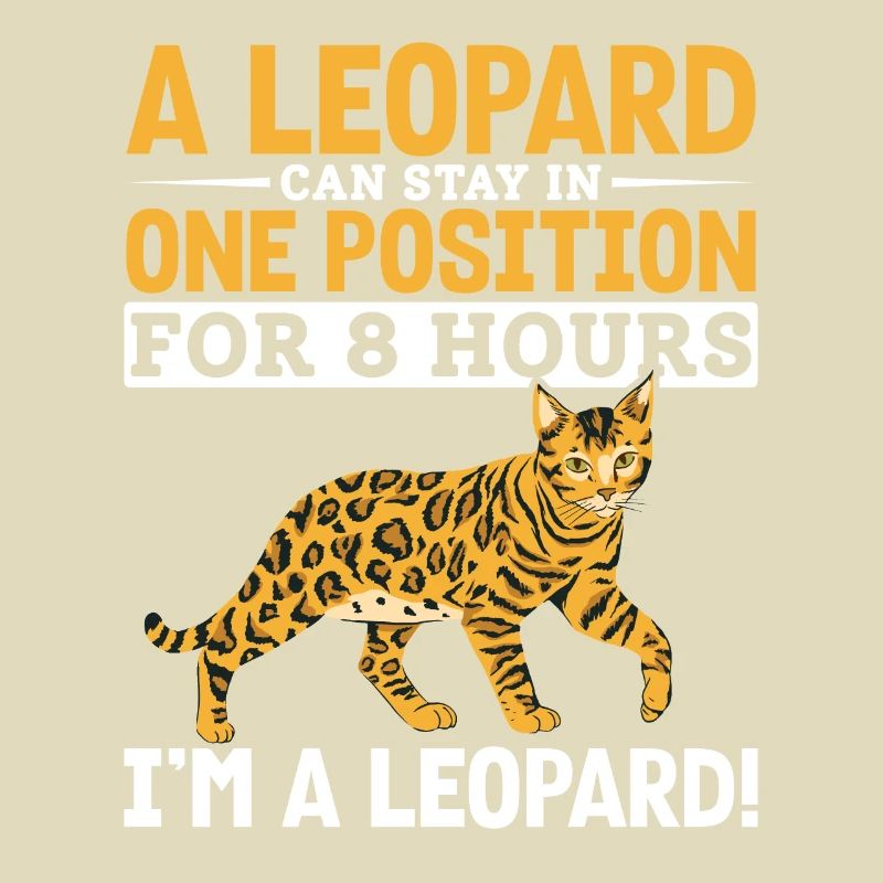 Bengal Katzenrasse Leopard Samtpfote Geschenk