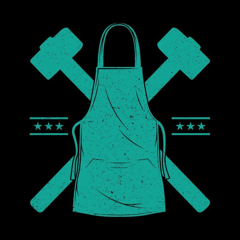 Blacksmith Apron & Hammer Smith Gift