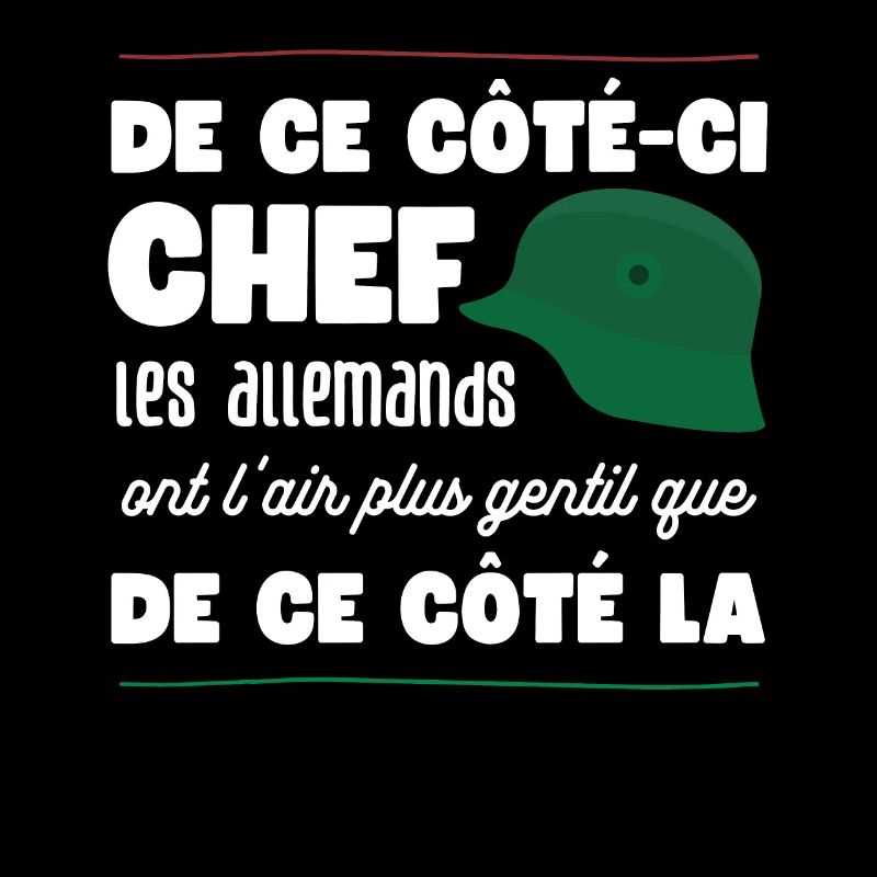 De ce côté ci chef les allemands la 7ème compagnie