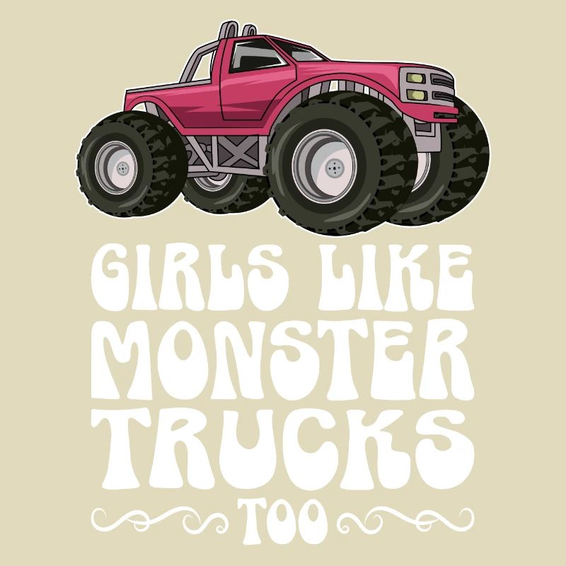 Mädchen Mögen Monstertrucks Auch Mädchen Monster