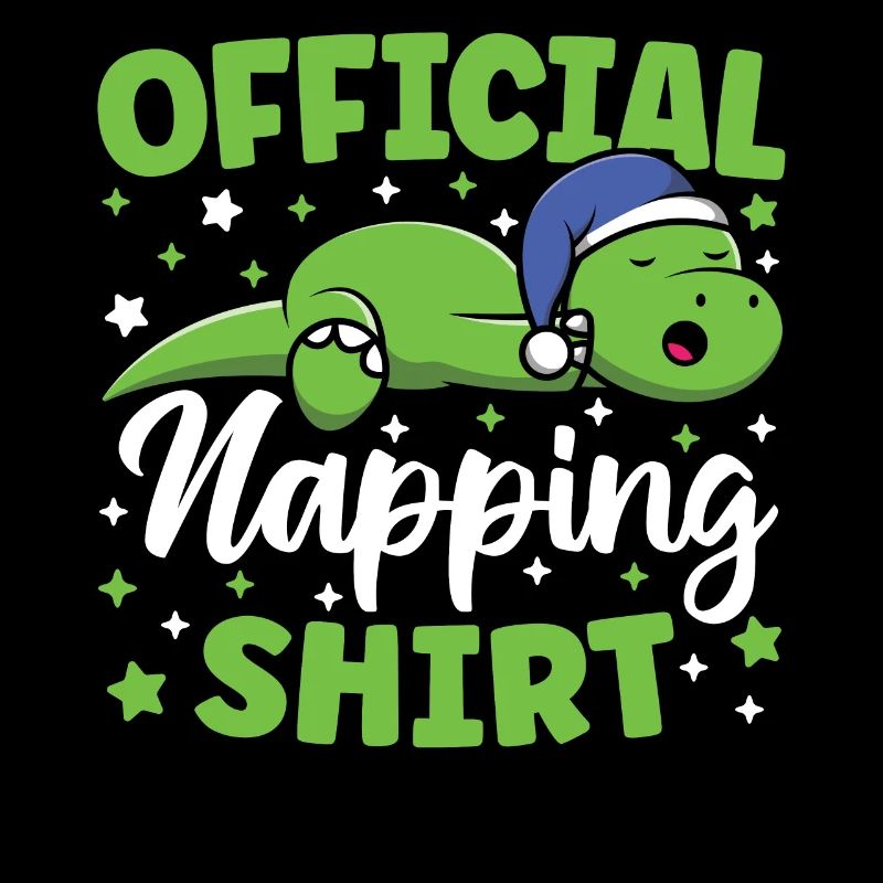 Official Napping Shirt Cute Kawaii Sleeping
