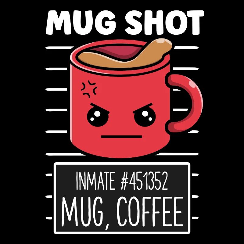 Funny Coffee Mug Shot Coffee Drinker Pun Coffee