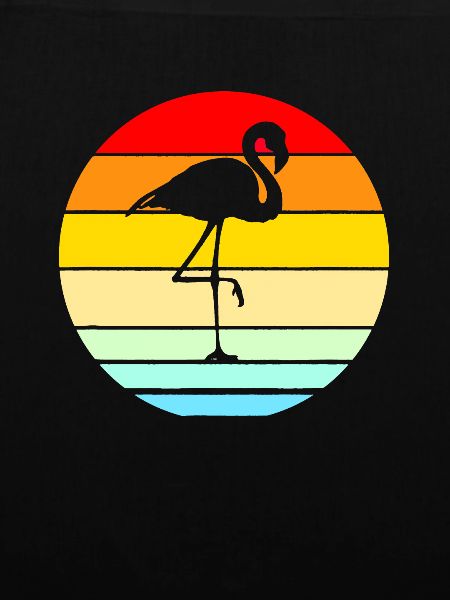 Flamingo sunset