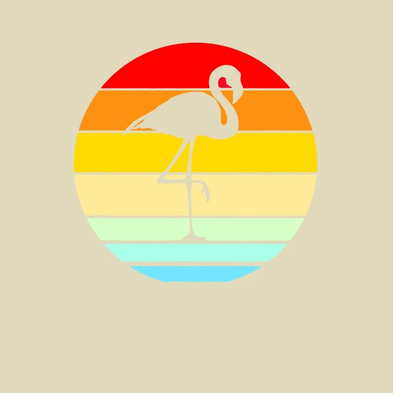 Flamingo sunset