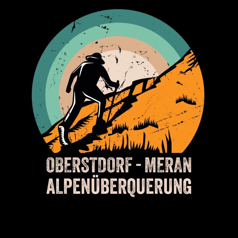 Traversée des Alpes Sentier de randonnée longue distance Oberstdorf Merano E5