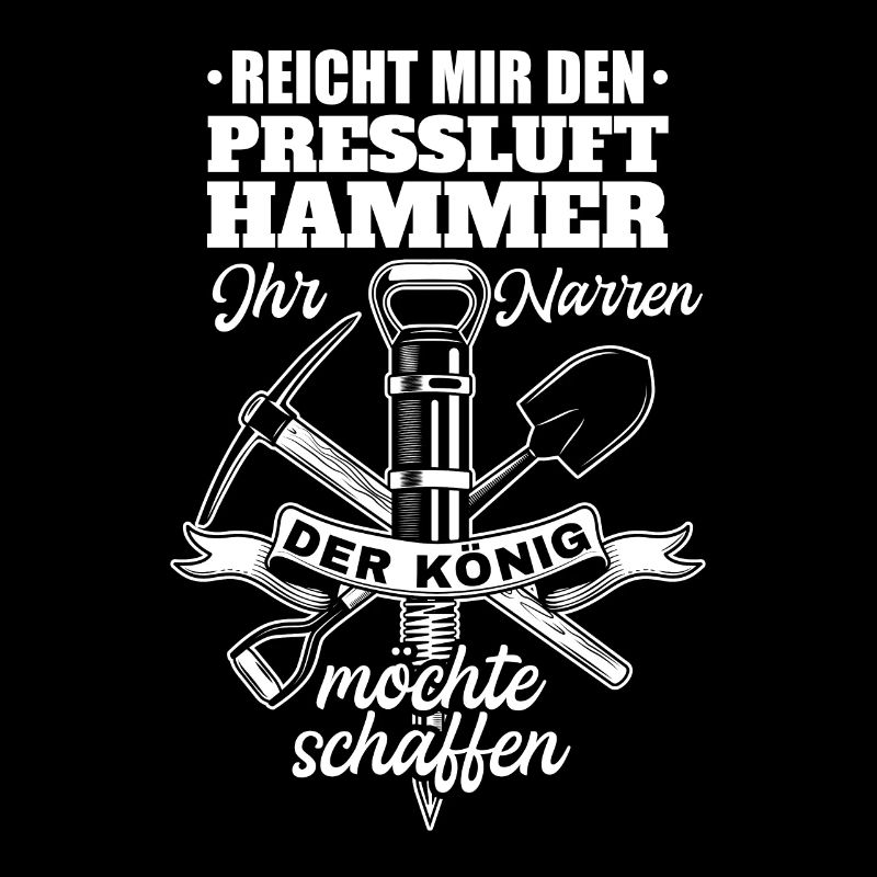 Reicht Mir den Presslufthammer Straßenbauarbeiter