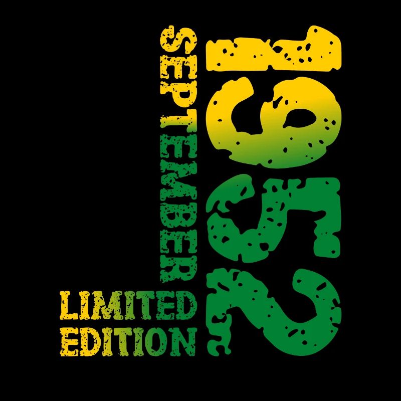 1952 September Limited Edition 71. Geburtstag Deko